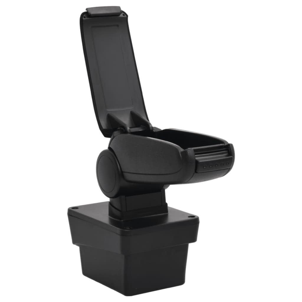vidaXL Cotieră auto, negru, 17x40x(31-49) cm ABS vidaXL Cotieră auto, negru, 17x40x(31-49) cm ABS