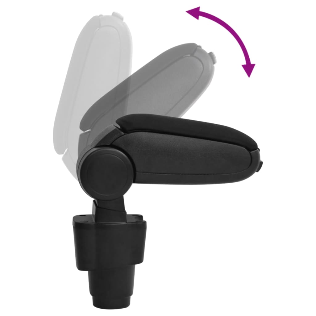 vidaXL Cotieră auto, negru, 12x33x(34-50) cm ABS vidaXL Cotieră auto, negru, 12x33x(34-50) cm ABS