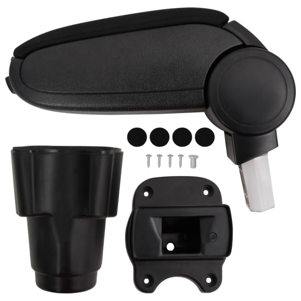 vidaXL Cotieră auto, negru, 12x33x(34-50) cm ABS vidaXL Cotieră auto, negru, 12x33x(34-50) cm ABS