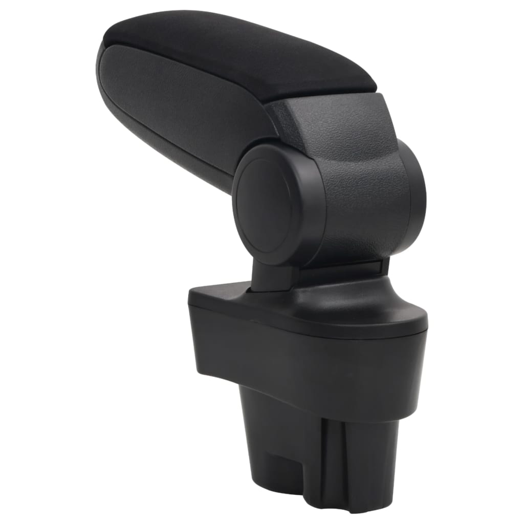 vidaXL Cotieră auto, negru, 12x36x(33,5-48) cm ABS