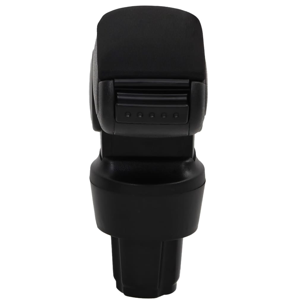 vidaXL Cotieră auto, negru, 13x33x(33-49) cm ABS vidaXL Cotieră auto, negru, 13x33x(33-49) cm ABS
