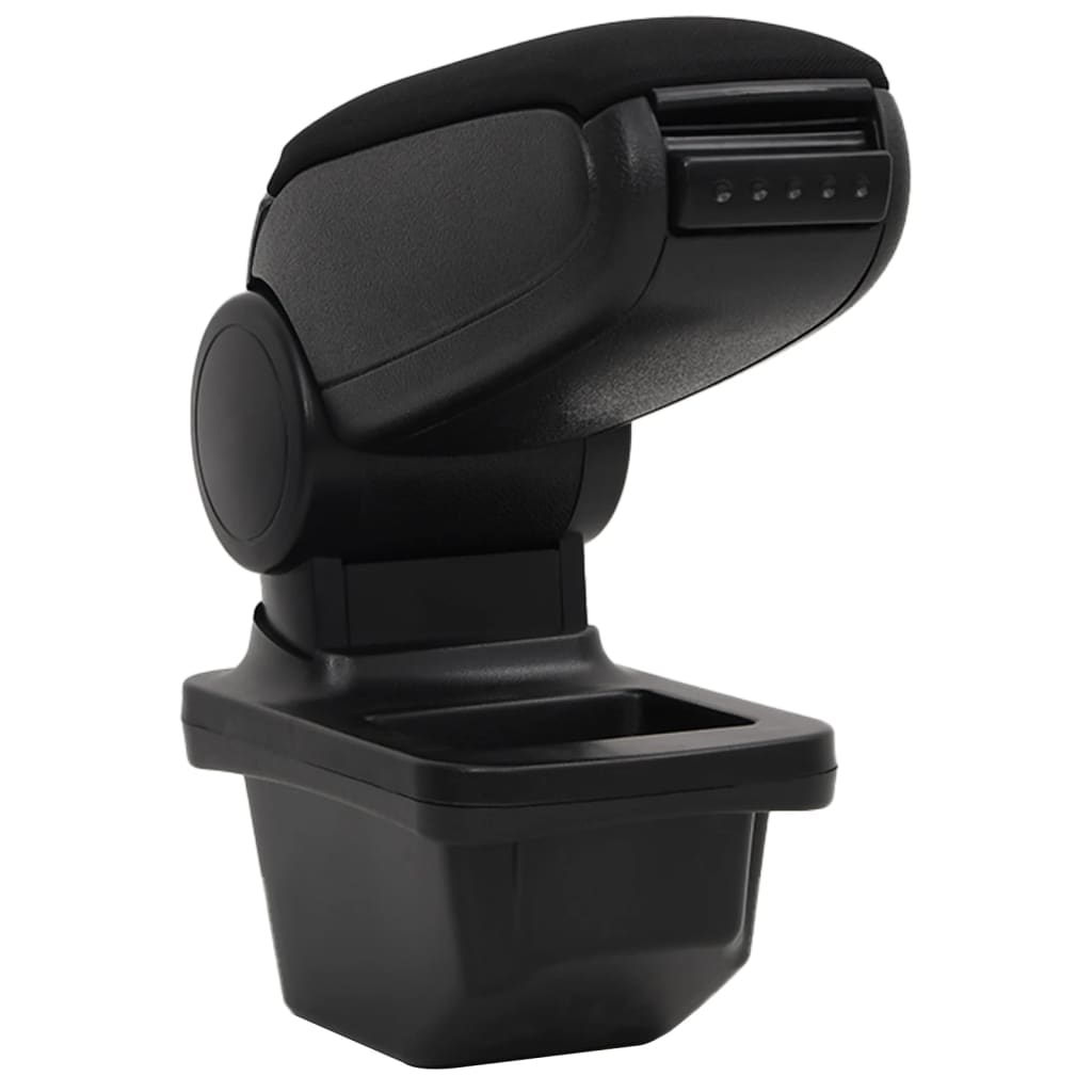 vidaXL Cotieră auto, negru, 14x33x(30-45,5) cm ABS vidaXL Cotieră auto, negru, 14x33x(30-45,5) cm ABS