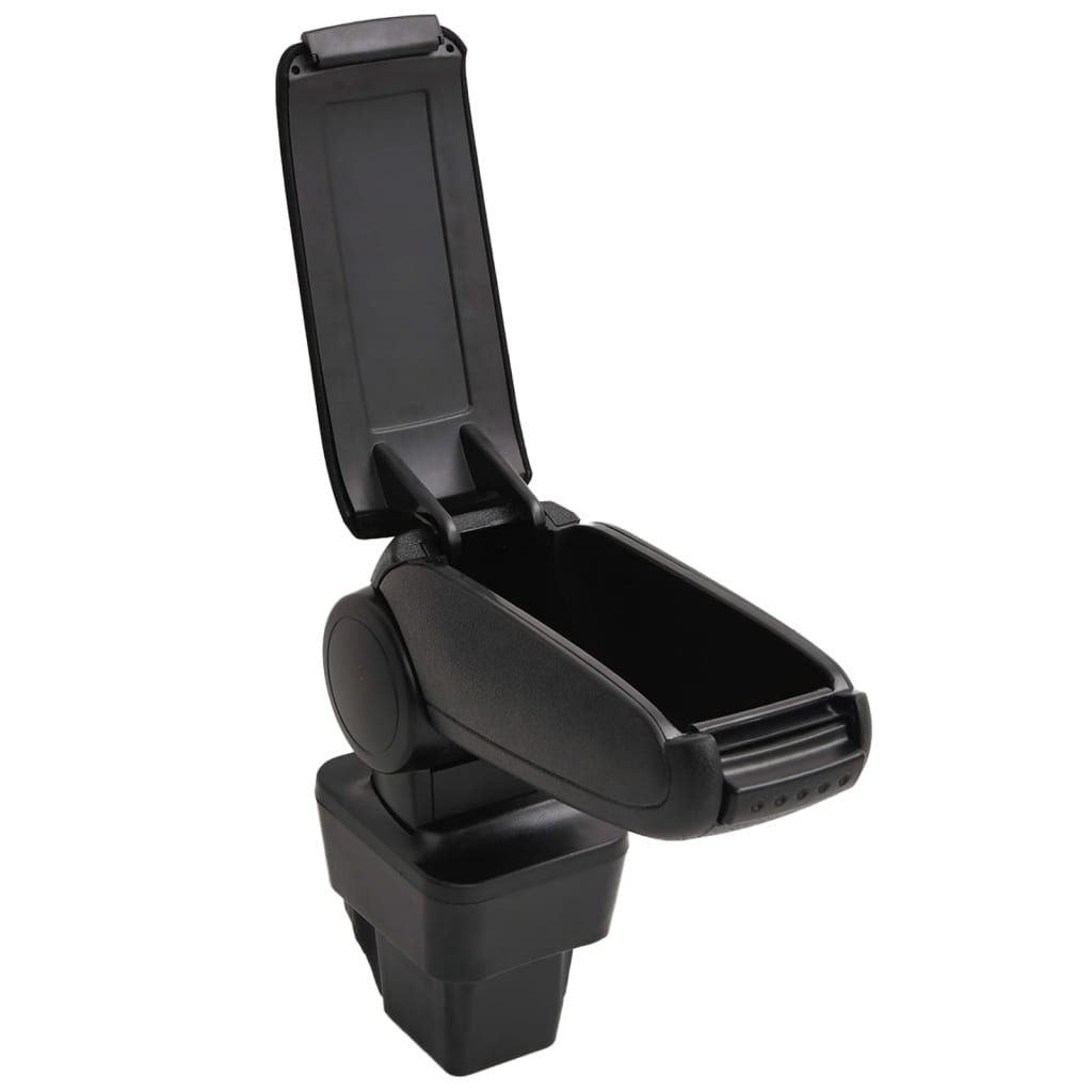 vidaXL Cotieră auto, negru, 13x34x(33-46) cm ABS vidaXL Cotieră auto, negru, 13x34x(33-46) cm ABS