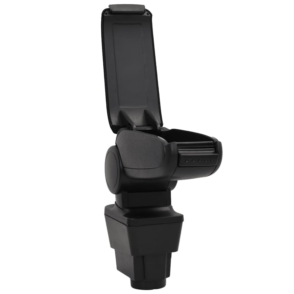 vidaXL Cotieră auto, negru, 11x35x(32-49) cm ABS vidaXL Cotieră auto, negru, 11x35x(32-49) cm ABS