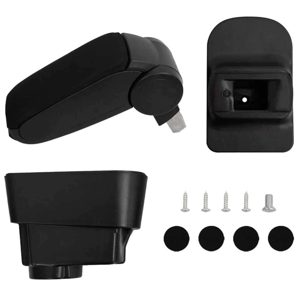 vidaXL Cotieră auto, negru, 11x35x(32-49) cm ABS vidaXL Cotieră auto, negru, 11x35x(32-49) cm ABS