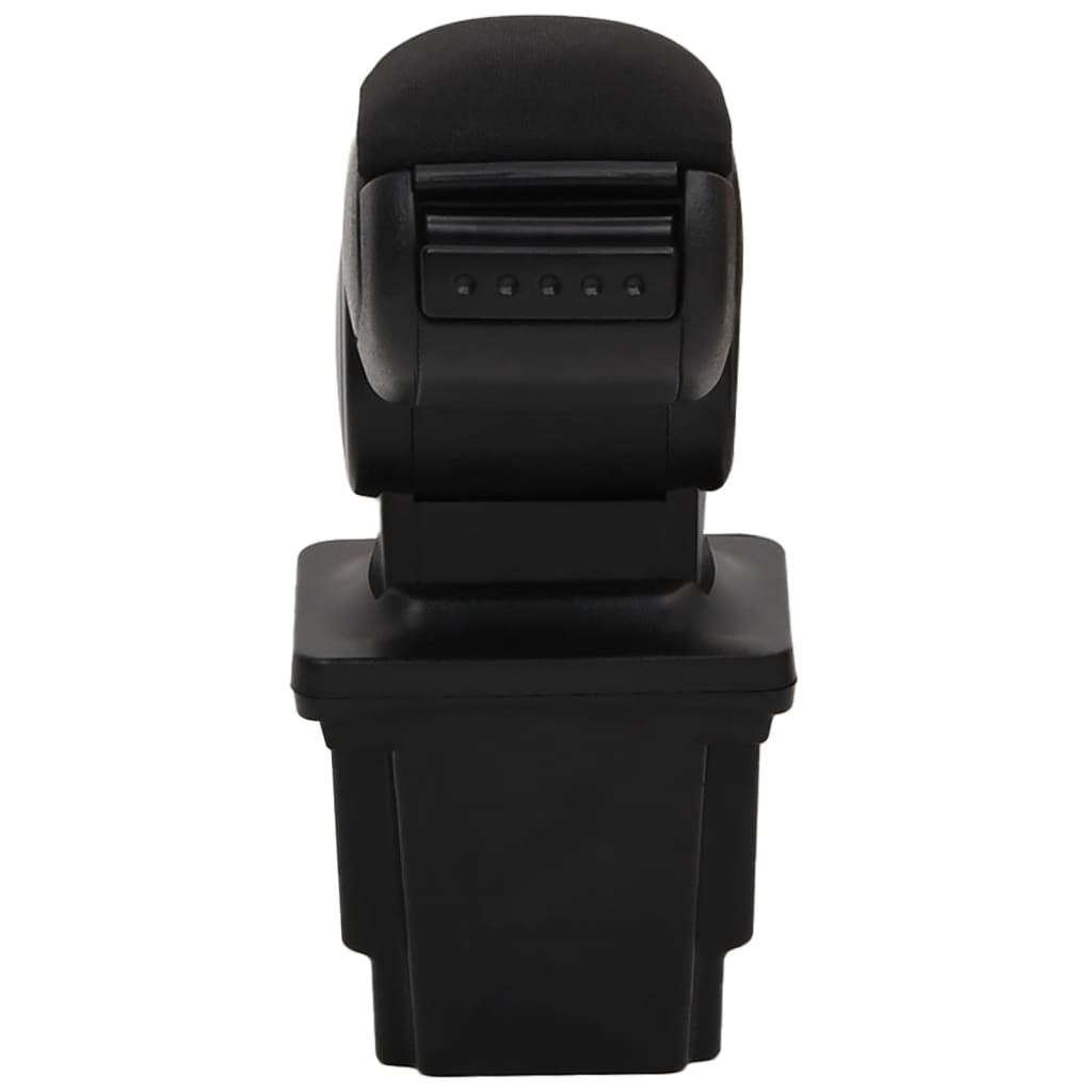 vidaXL Cotieră auto, negru, 16x32x(35-50,5) cm ABS vidaXL Cotieră auto, negru, 16x32x(35-50,5) cm ABS