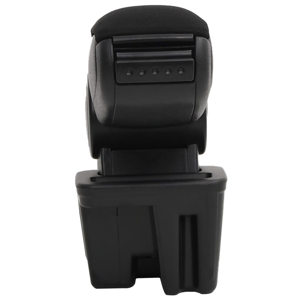 vidaXL Cotieră auto, negru, 15x31x(28-44) cm ABS vidaXL Cotieră auto, negru, 15x31x(28-44) cm ABS