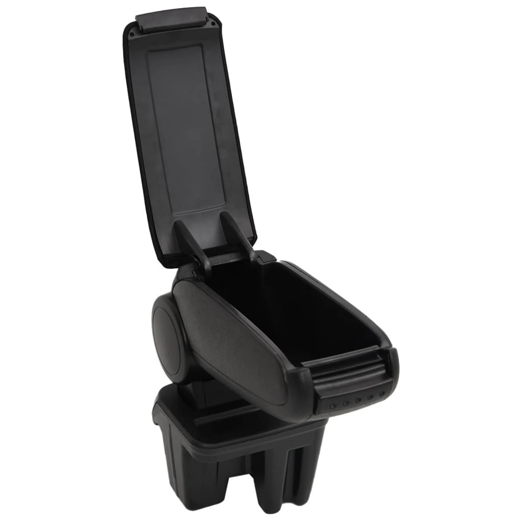 vidaXL Cotieră auto, negru, 15x31x(28-44) cm ABS vidaXL Cotieră auto, negru, 15x31x(28-44) cm ABS