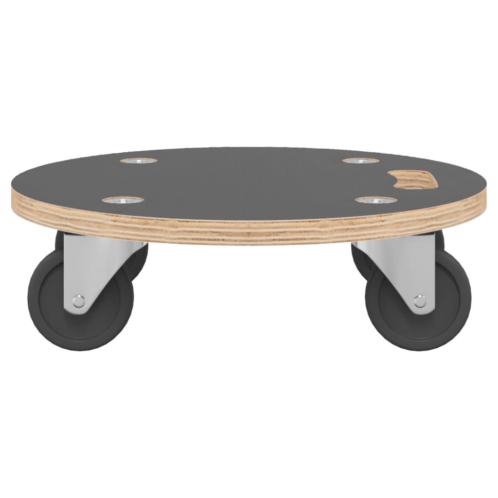 vidaXL Cărucioare de transport, 2 buc., rotunde, Ø38x11,5 cm, 250 kg vidaXL Cărucioare de transport, 2 buc., rotunde, Ø38x11,5 cm, 250 kg