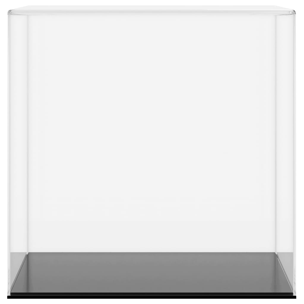 vidaXL Cutie de prezentare, transparent, 30x30x30 cm, acril