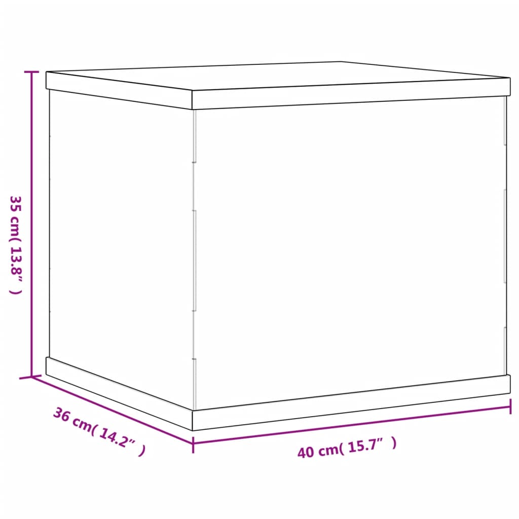 vidaXL Cutie de prezentare, transparent, 40x36x35 cm, acril vidaXL Cutie de prezentare, transparent, 40x36x35 cm, acril