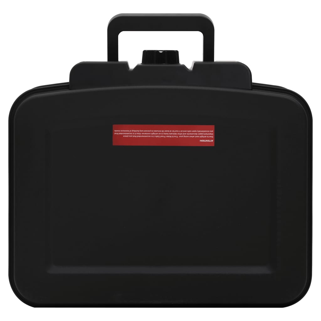 vidaXL Seif negru 38x32,5x16,5 cm vidaXL Seif negru 38x32,5x16,5 cm