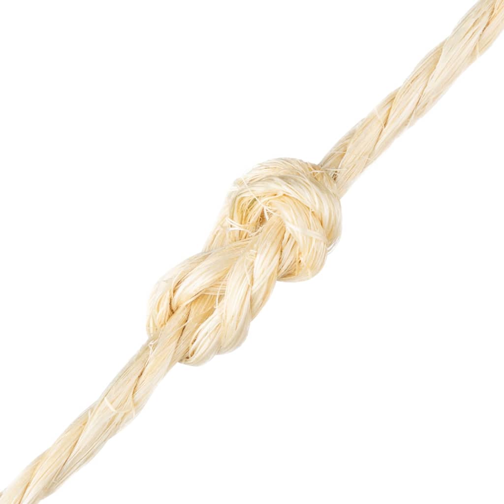 vidaXL Frânghie, 50 m, sisal 100%, 4 mm vidaXL Frânghie, 50 m, sisal 100%, 4 mm