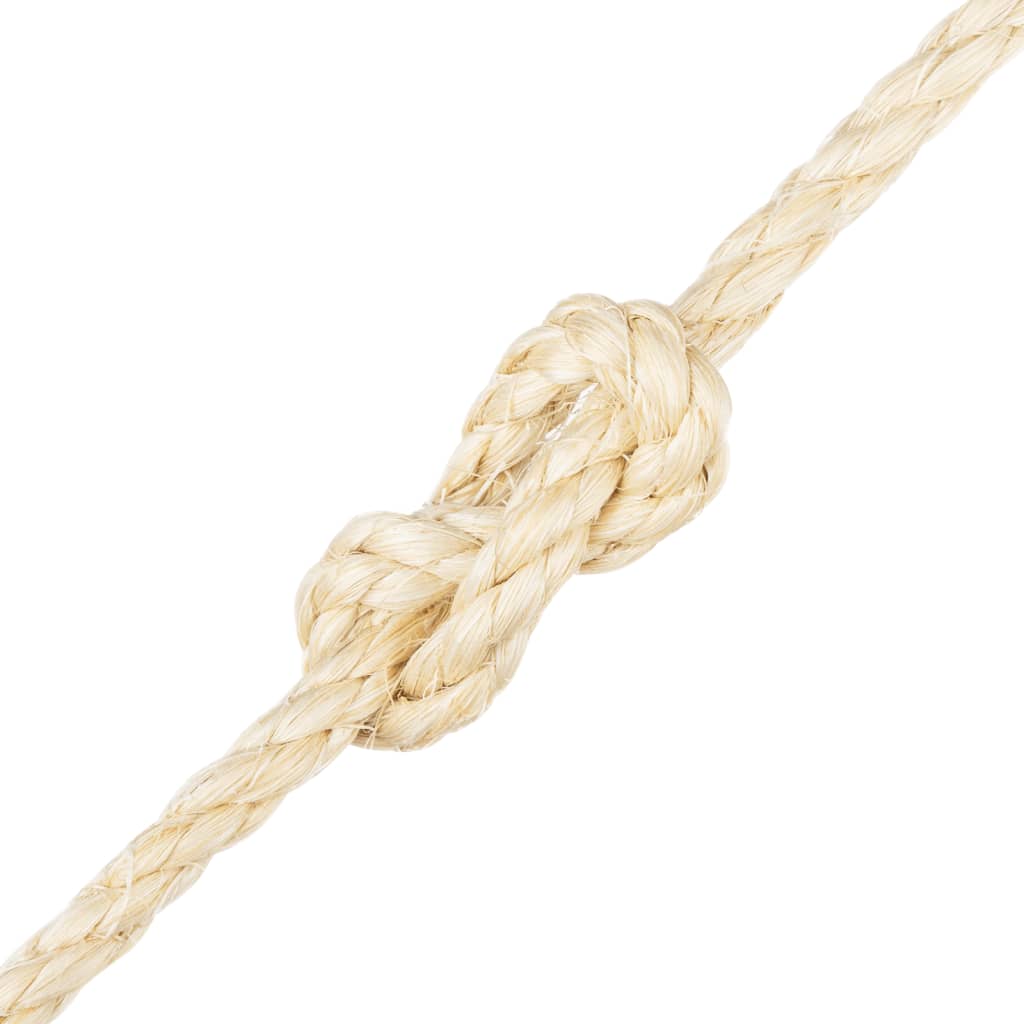 vidaXL Frânghie, 50 m, sisal 100%, 8 mm vidaXL Frânghie, 50 m, sisal 100%, 8 mm