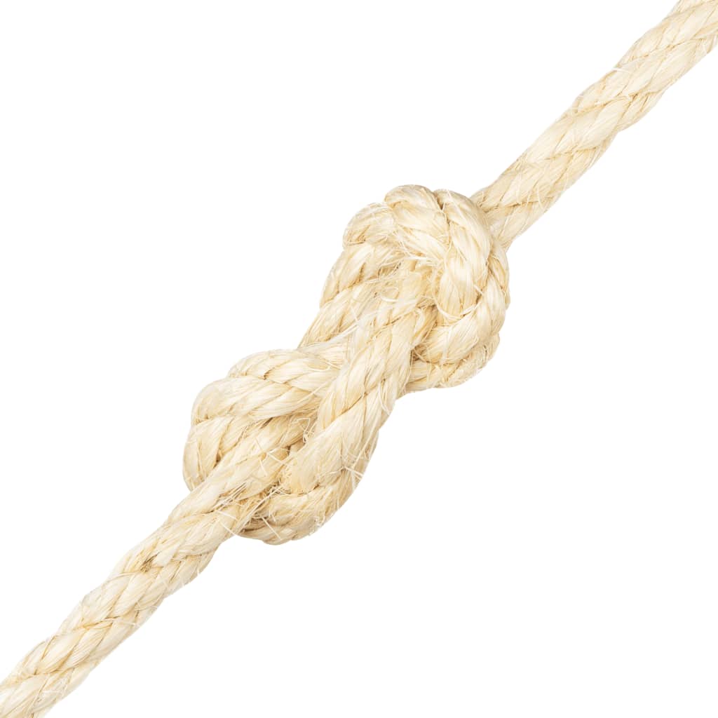 vidaXL Frânghie, 25 m, sisal 100%, 12 mm vidaXL Frânghie, 25 m, sisal 100%, 12 mm