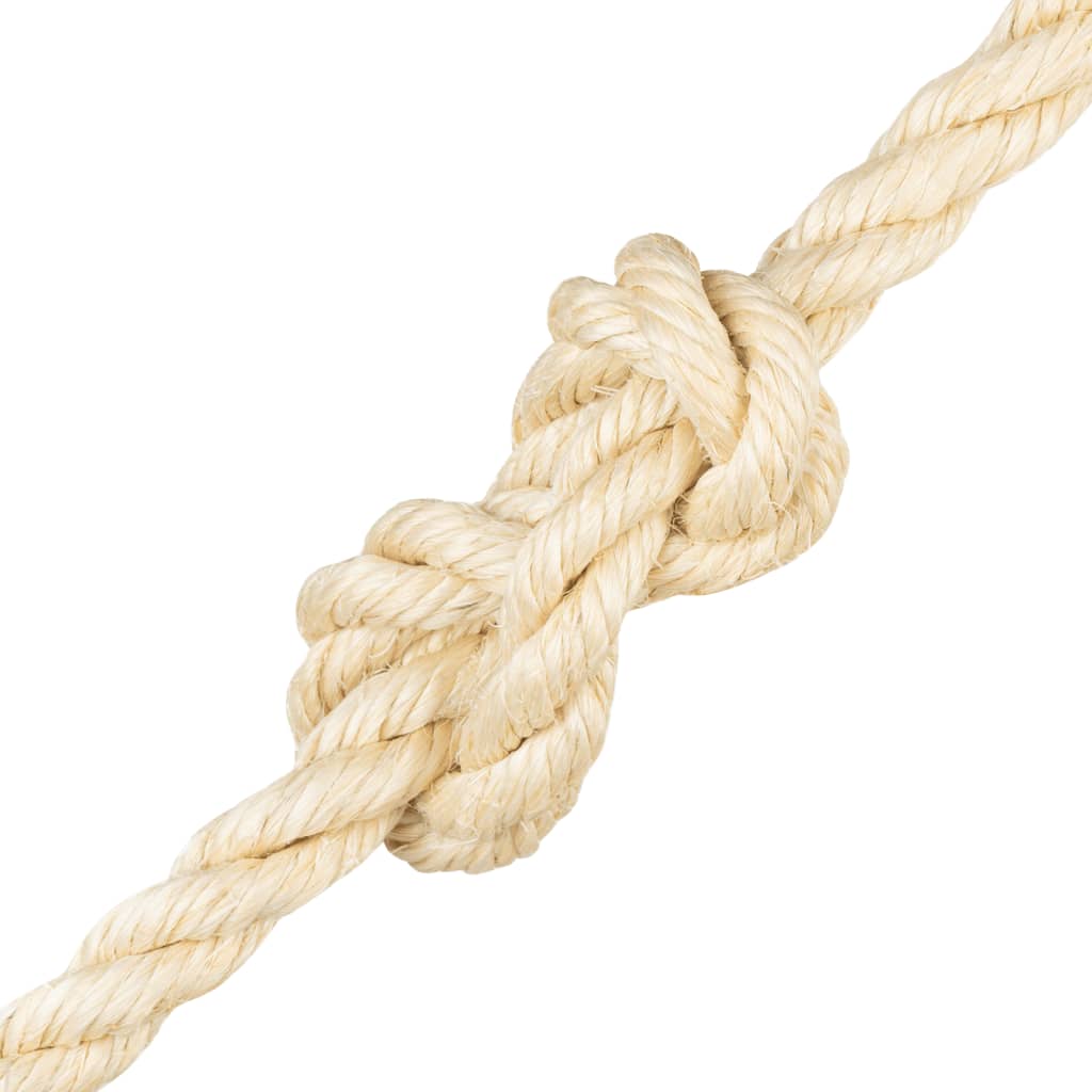 vidaXL Frânghie, 25 m, sisal 100%, 16 mm vidaXL Frânghie, 25 m, sisal 100%, 16 mm