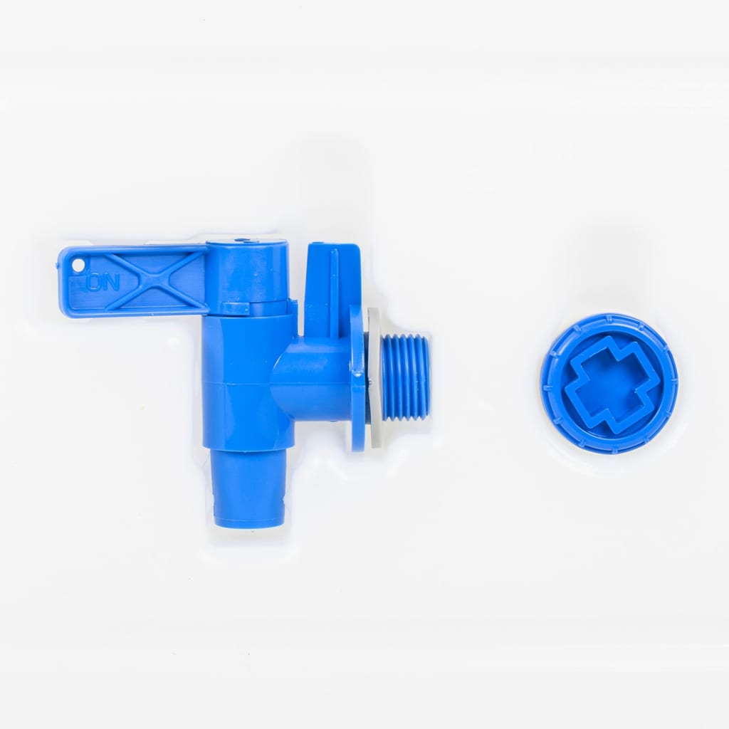 vidaXL Recipient de apă cu robinet și dozator de săpun, 10 L, plastic vidaXL Recipient de apă cu robinet și dozator de săpun, 10 L, plastic