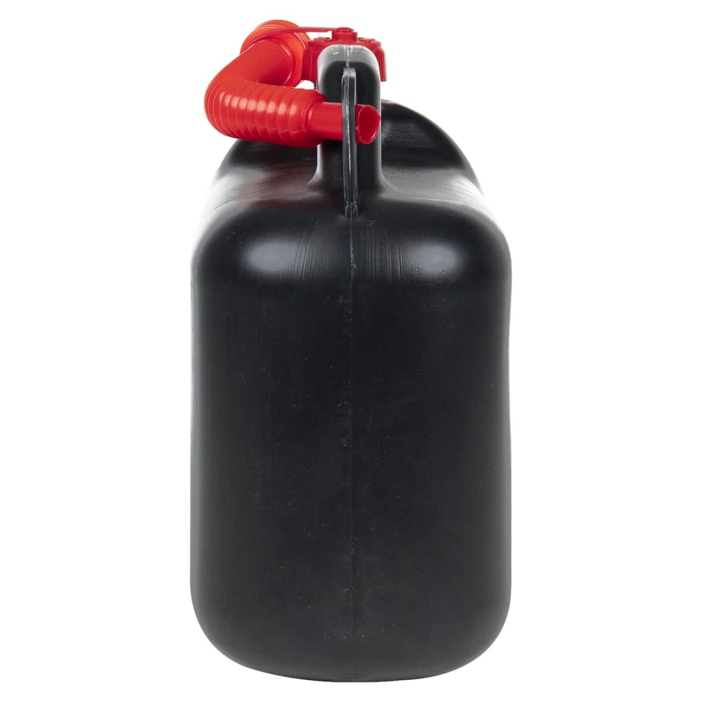 vidaXL Bidon de combustibil, pipă flexibilă, 3 buc. negru 10 L plastic vidaXL Bidon de combustibil, pipă flexibilă, 3 buc. negru 10 L plastic