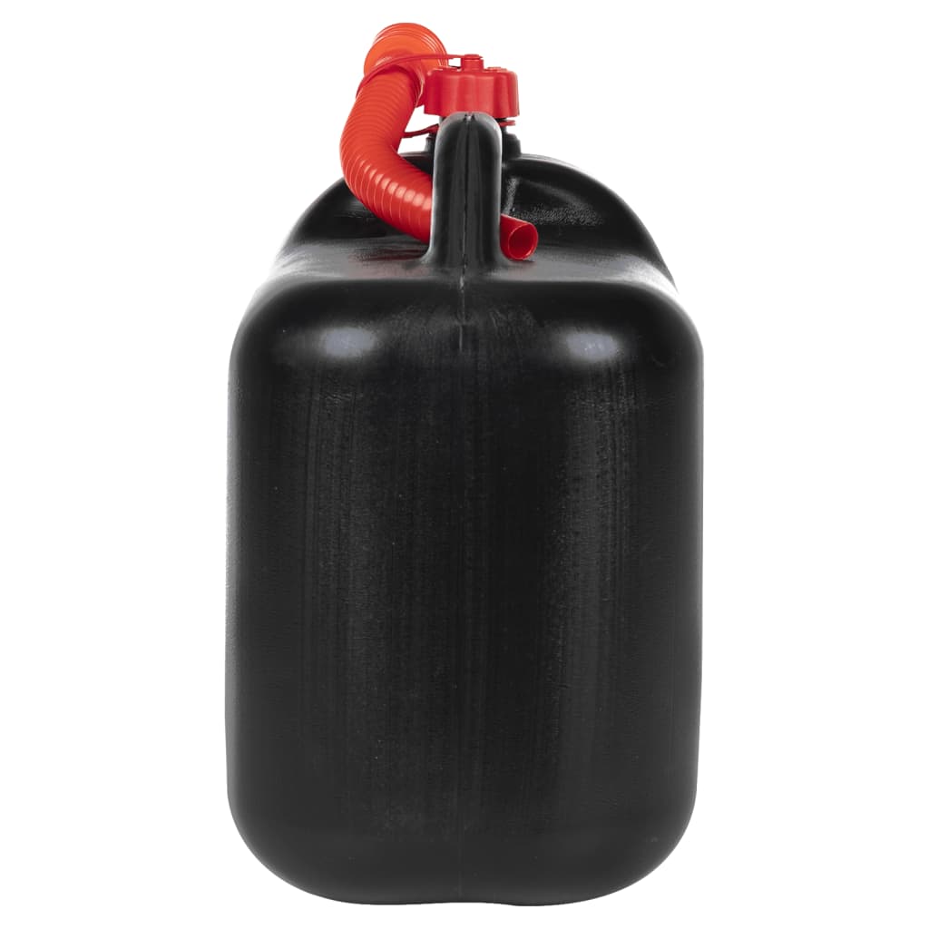 vidaXL Bidon de combustibil, pipă flexibilă, 3 buc. negru 20 L plastic vidaXL Bidon de combustibil, pipă flexibilă, 3 buc. negru 20 L plastic