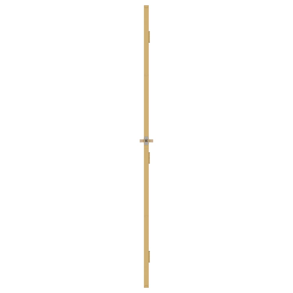 vidaXL Ușă interioară Slim auriu 93x201,5cm sticlă securizată/aluminiu