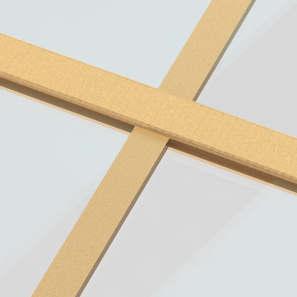vidaXL Ușă glisantă, auriu, 102,5x205 cm, sticlă ESG mată și aluminiu