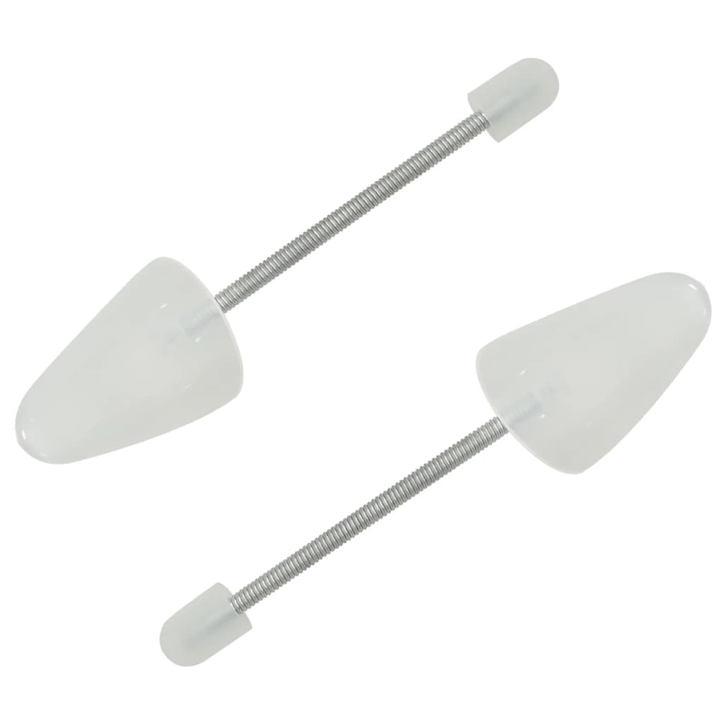 vidaXL Calapoade de pantofi, 5 perechi, alb, EU 35-38, plastic vidaXL Calapoade de pantofi, 5 perechi, alb, EU 35-38, plastic