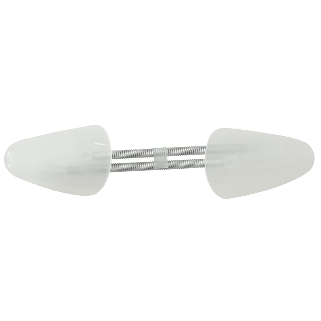 vidaXL Calapoade de pantofi, 5 perechi, alb, EU 38-44, plastic vidaXL Calapoade de pantofi, 5 perechi, alb, EU 38-44, plastic