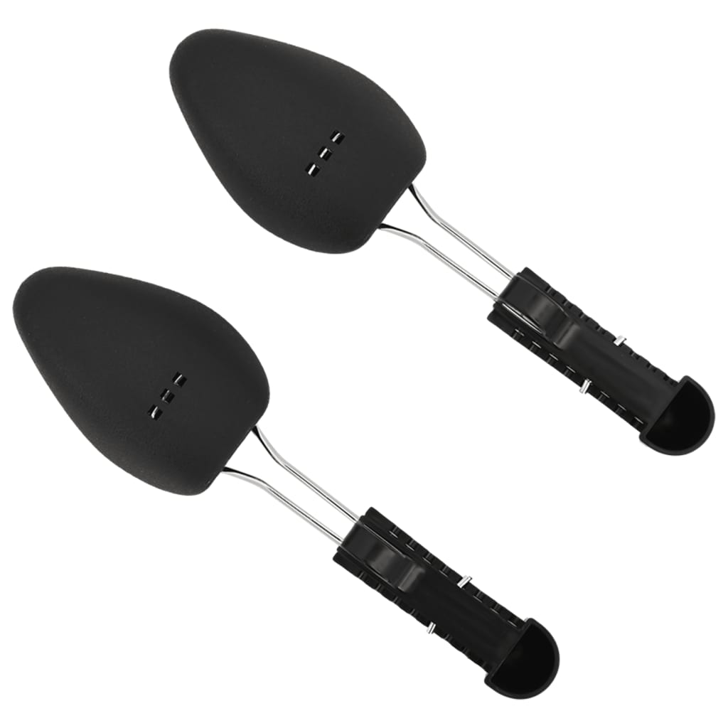 vidaXL Calapoade de pantofi, 5 perechi, negru, EU 35-38, plastic vidaXL Calapoade de pantofi, 5 perechi, negru, EU 35-38, plastic