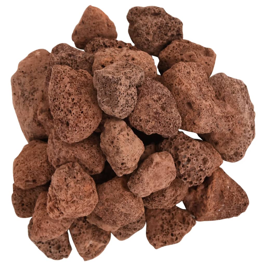 vidaXL Roci vulcanice, 10 kg, roșu, 3-5 cm vidaXL Roci vulcanice, 10 kg, roșu, 3-5 cm