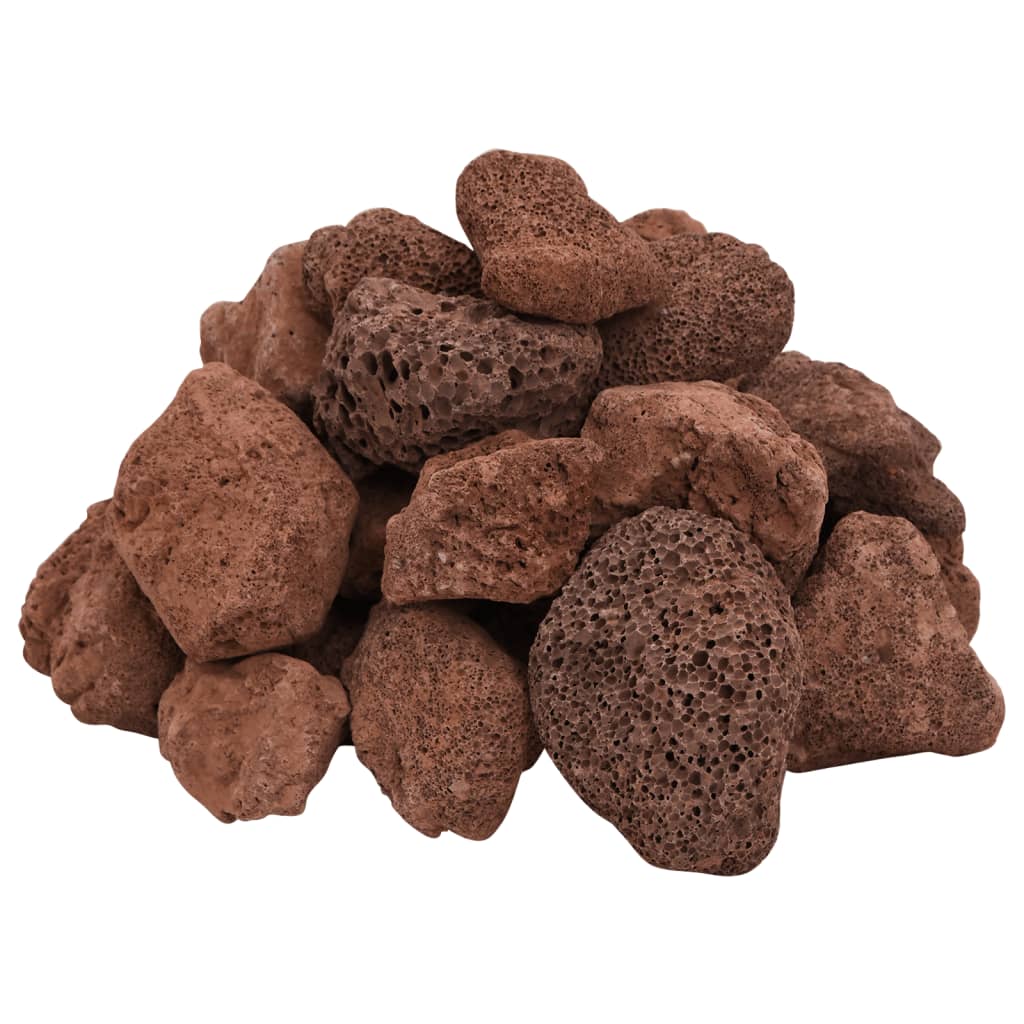 vidaXL Roci vulcanice, 10 kg, roșu, 5-8 cm vidaXL Roci vulcanice, 10 kg, roșu, 5-8 cm