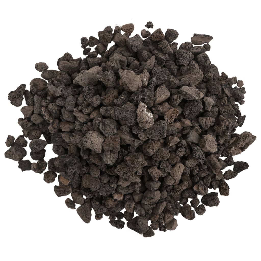 vidaXL Roci vulcanice, 10 kg, negru, 1-2 cm vidaXL Roci vulcanice, 10 kg, negru, 1-2 cm