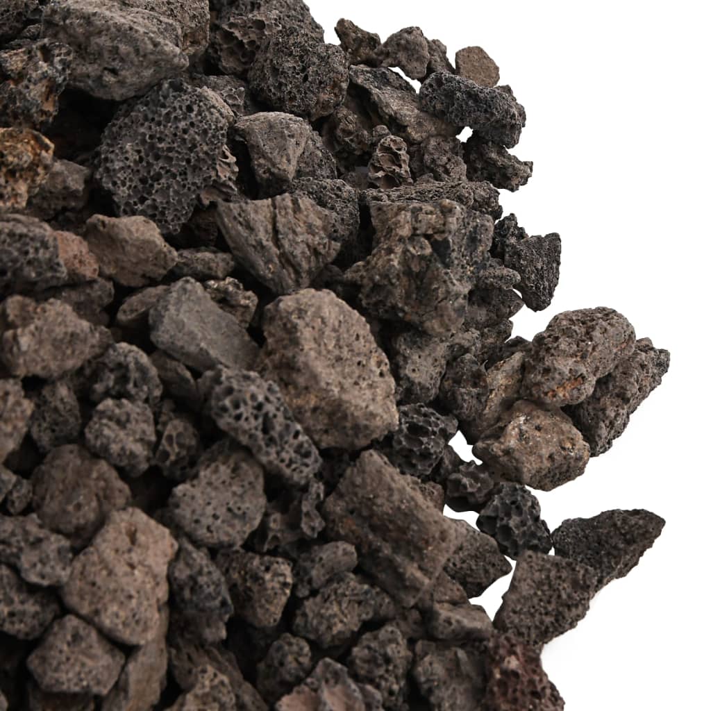 vidaXL Roci vulcanice, 10 kg, negru, 1-2 cm vidaXL Roci vulcanice, 10 kg, negru, 1-2 cm