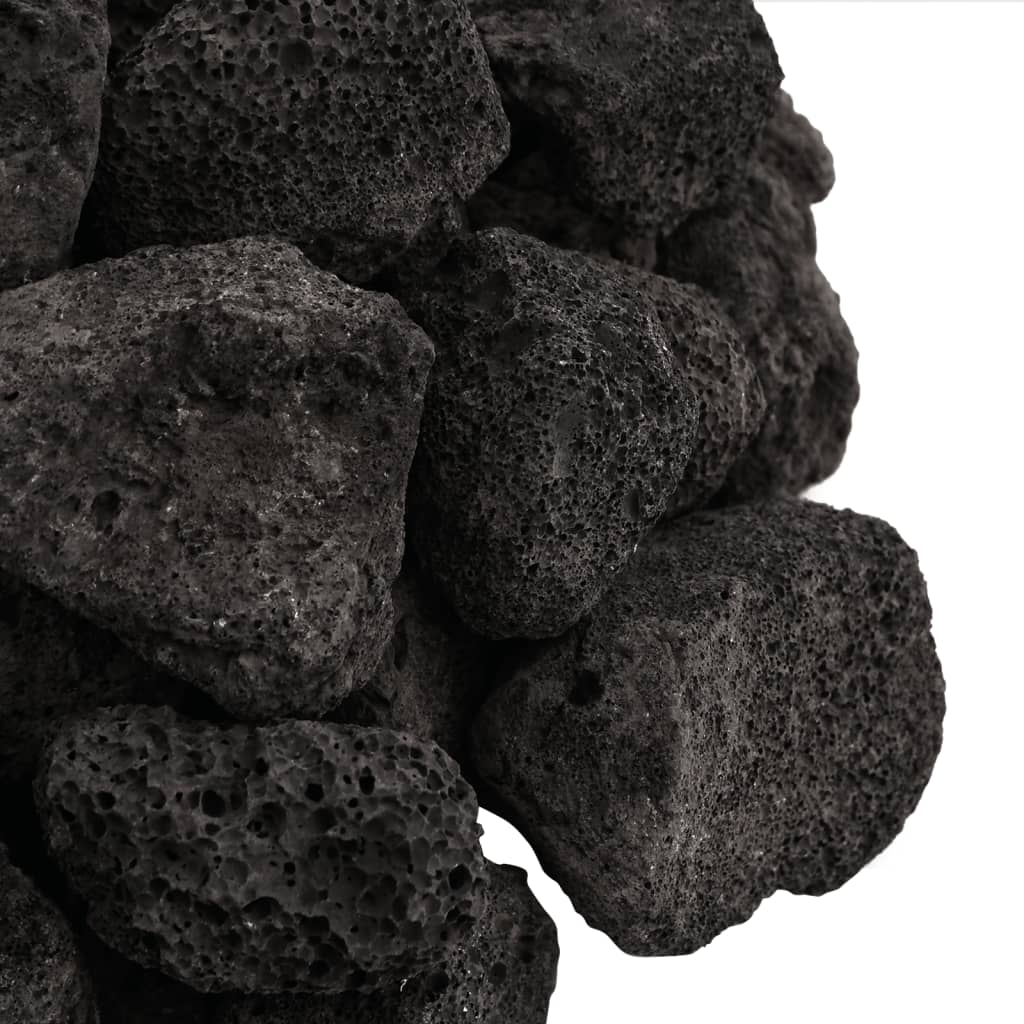 vidaXL Roci vulcanice, 10 kg, negru, 3-5 cm vidaXL Roci vulcanice, 10 kg, negru, 3-5 cm