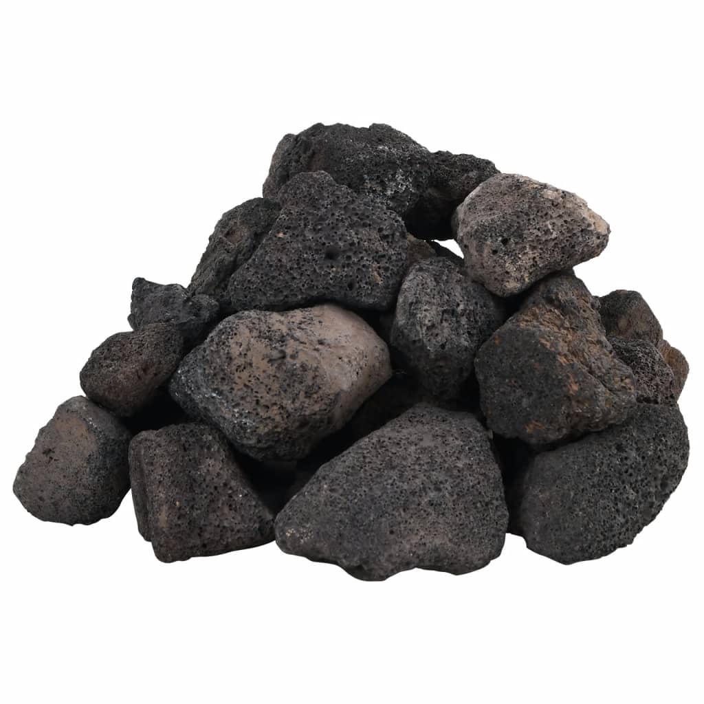 vidaXL Roci vulcanice, 10 kg, negru, 5-8 cm vidaXL Roci vulcanice, 10 kg, negru, 5-8 cm