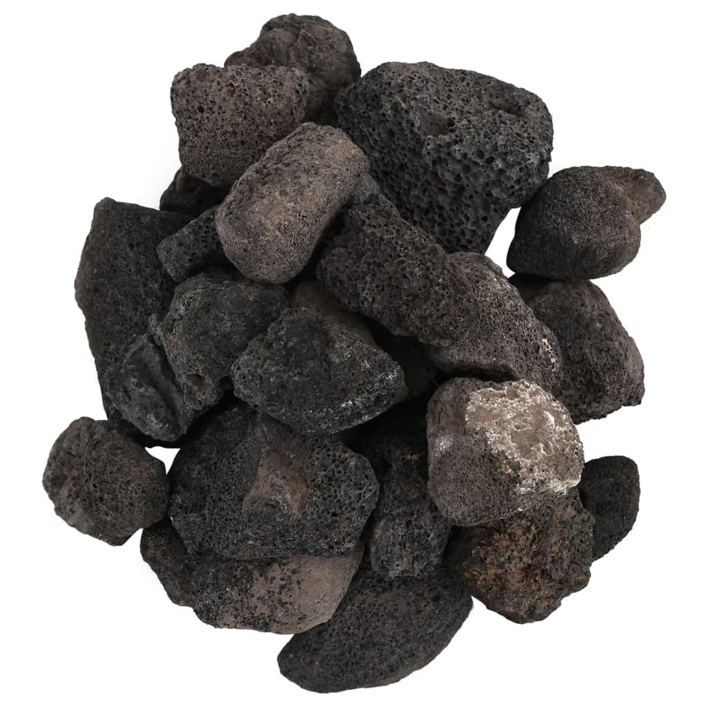 vidaXL Roci vulcanice, 10 kg, negru, 5-8 cm vidaXL Roci vulcanice, 10 kg, negru, 5-8 cm