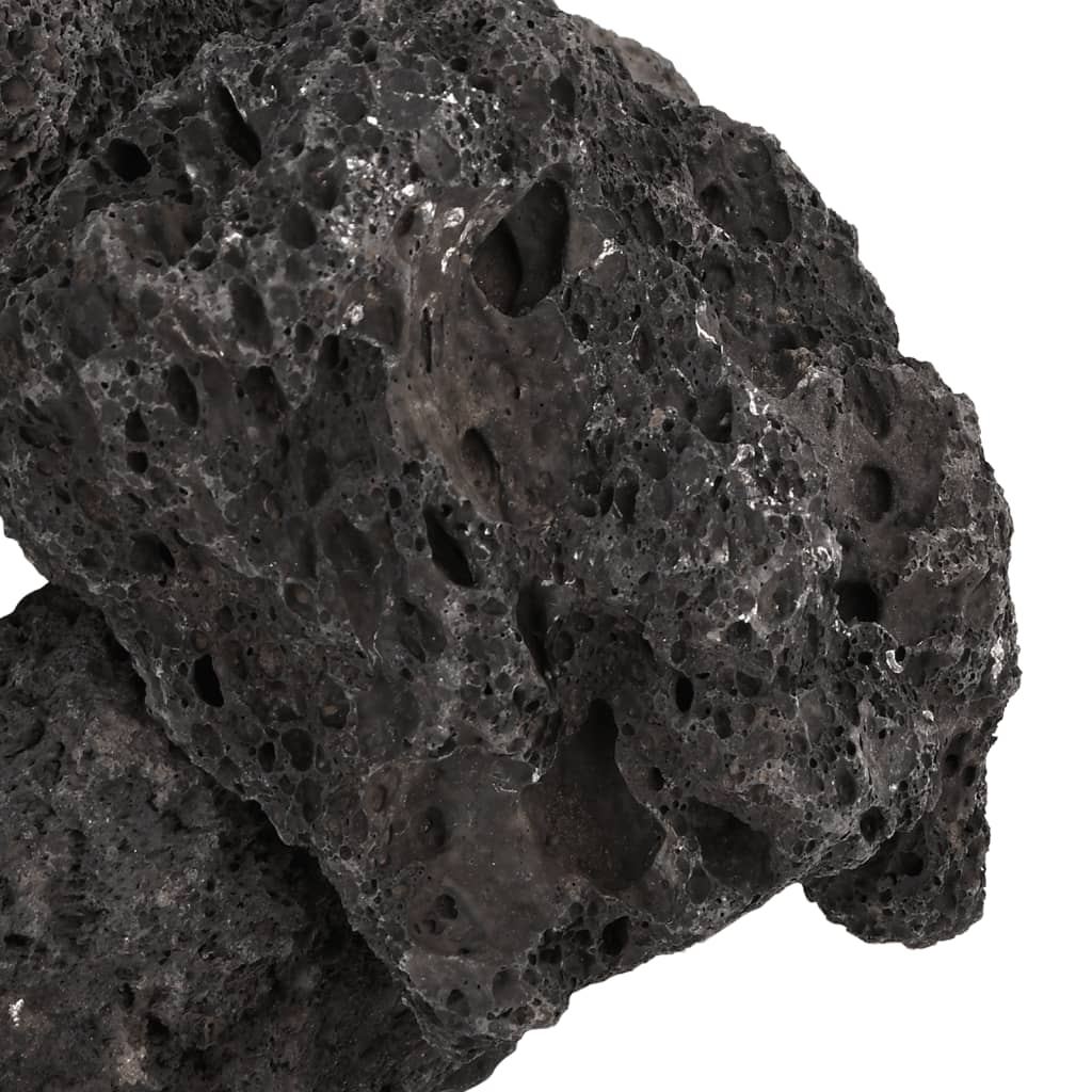 vidaXL Roci vulcanice, 10 kg, negru, 10-30 cm vidaXL Roci vulcanice, 10 kg, negru, 10-30 cm