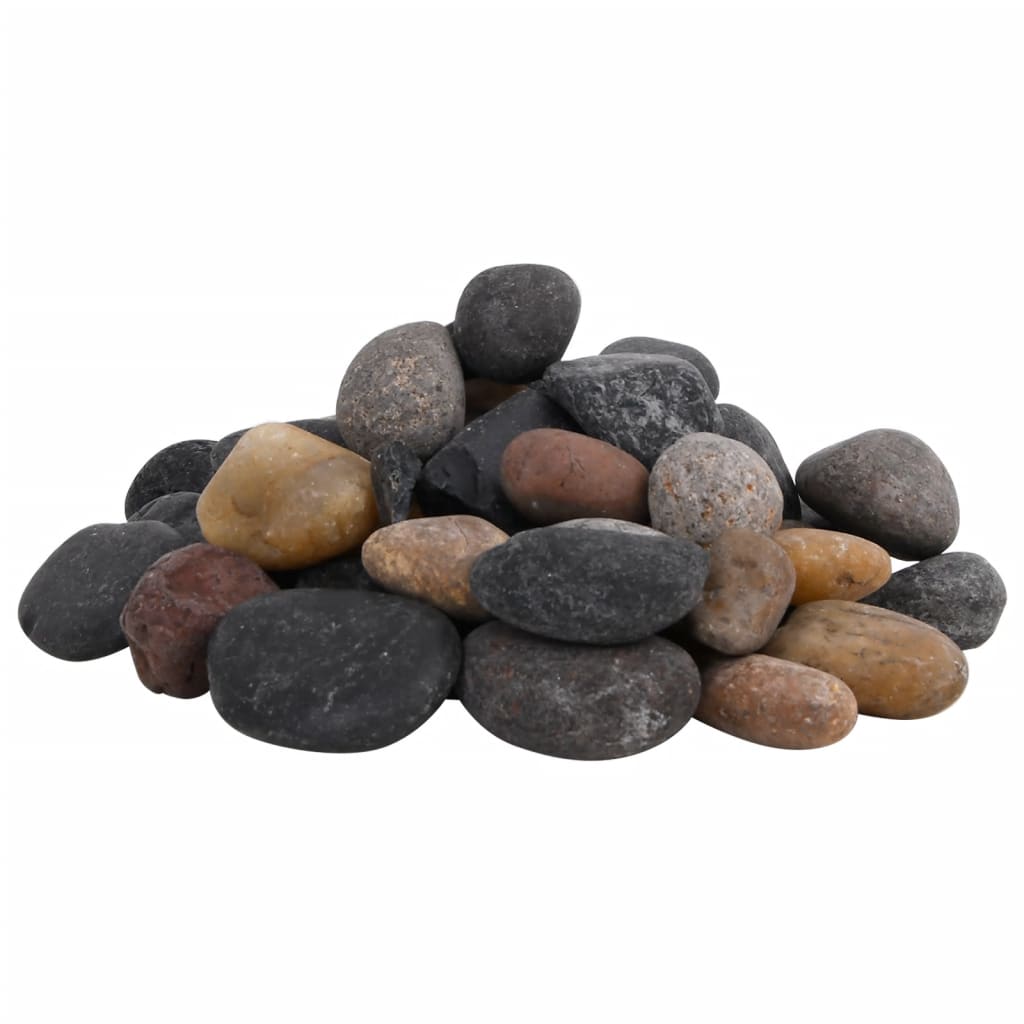 vidaXL Pietricele lustruite, 10 kg, culori mixte, 5-8 cm vidaXL Pietricele lustruite, 10 kg, culori mixte, 5-8 cm