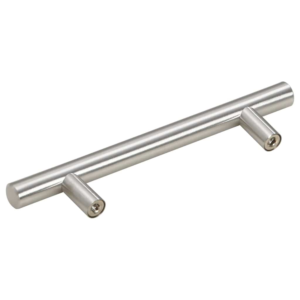 vidaXL Mânere de dulap, 10 buc., argintiu, 96 mm, oțel inoxidabil vidaXL Mânere de dulap, 10 buc., argintiu, 96 mm, oțel inoxidabil