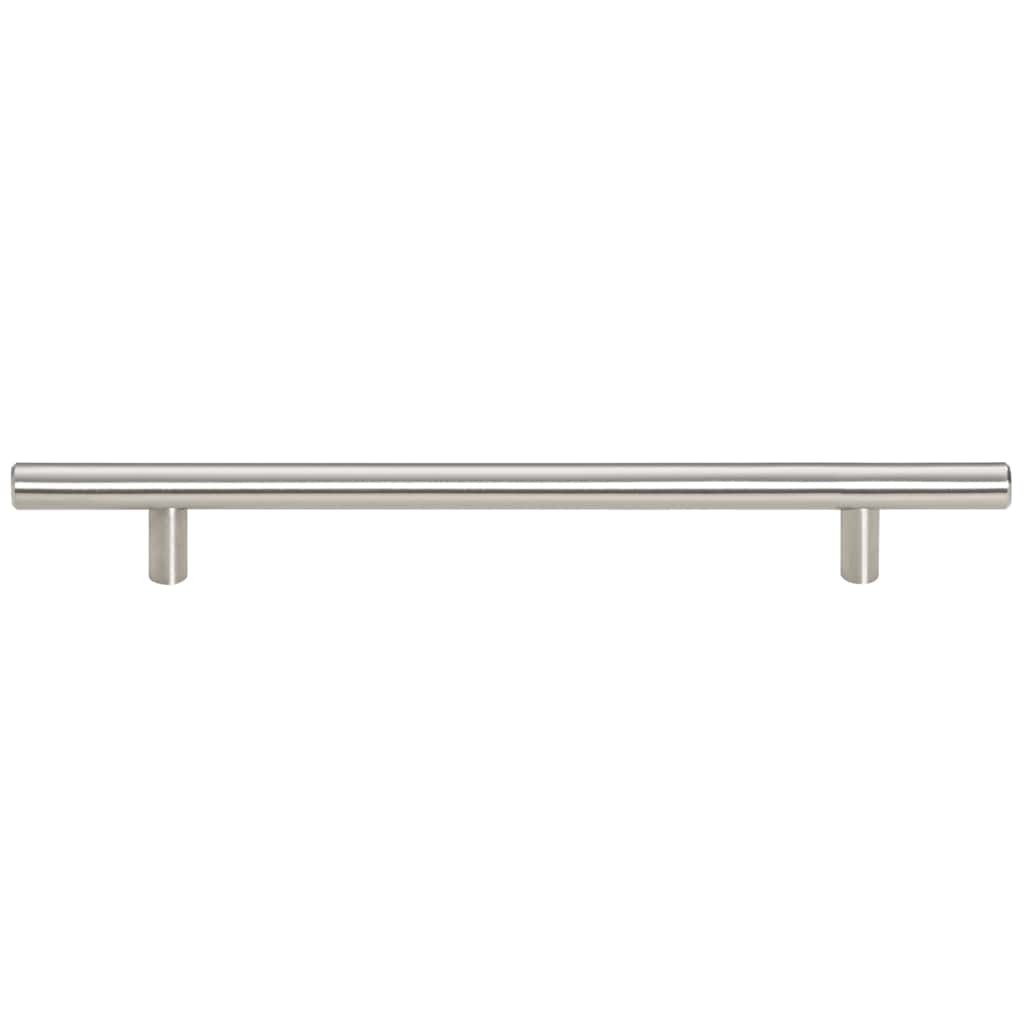 vidaXL Mânere de dulap, 5 buc., argintiu, 192 mm, oțel inoxidabil vidaXL Mânere de dulap, 5 buc., argintiu, 192 mm, oțel inoxidabil