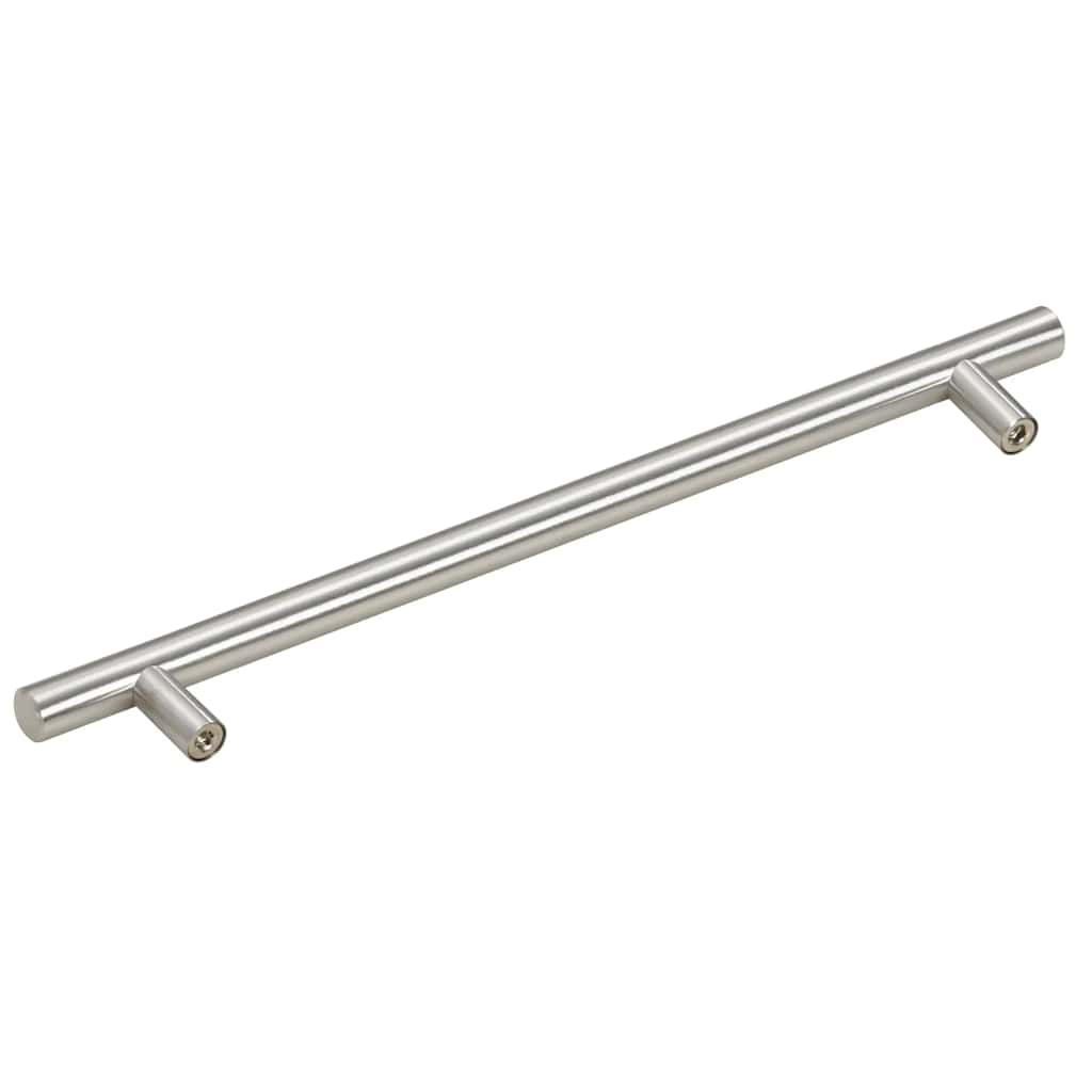 vidaXL Mânere de dulap, 5 buc., argintiu, 224 mm, oțel inoxidabil vidaXL Mânere de dulap, 5 buc., argintiu, 224 mm, oțel inoxidabil