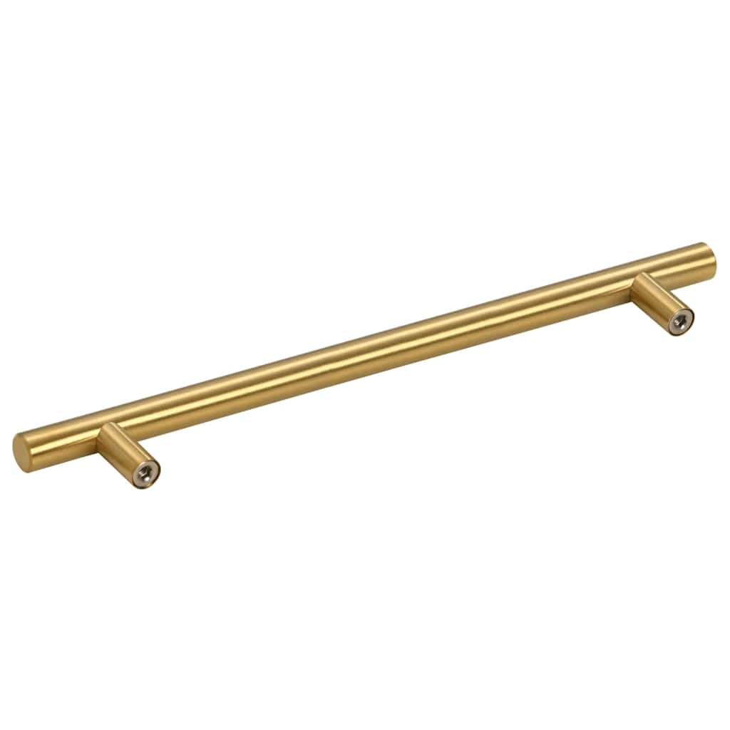 vidaXL Mânere de dulap, 5 buc., auriu, 192 mm, oțel inoxidabil vidaXL Mânere de dulap, 5 buc., auriu, 192 mm, oțel inoxidabil