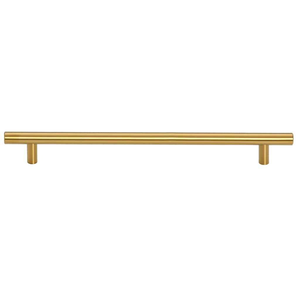 vidaXL Mânere de dulap, 5 buc., auriu, 224 mm, oțel inoxidabil vidaXL Mânere de dulap, 5 buc., auriu, 224 mm, oțel inoxidabil