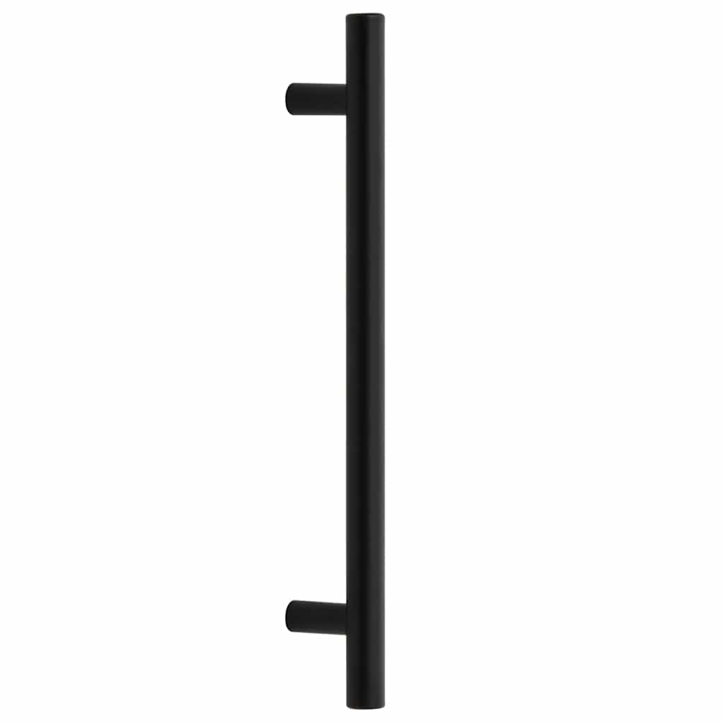 vidaXL Mânere de dulap, 10 buc., negru, 160 mm, oțel inoxidabil vidaXL Mânere de dulap, 10 buc., negru, 160 mm, oțel inoxidabil