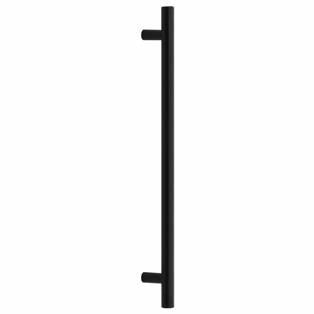 vidaXL Mânere de dulap, 5 buc., negru, 224 mm, oțel inoxidabil vidaXL Mânere de dulap, 5 buc., negru, 224 mm, oțel inoxidabil