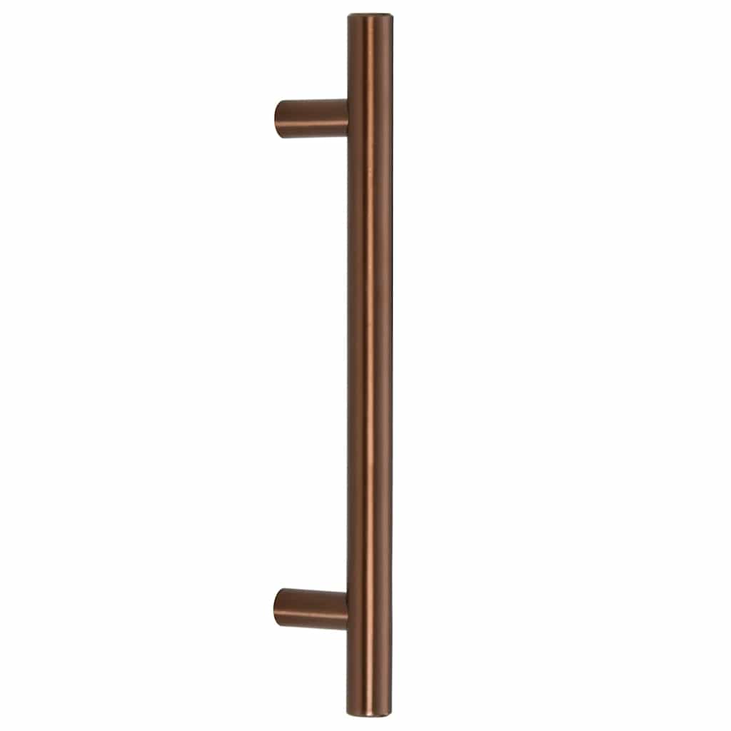 vidaXL Mânere de dulap, 10 buc., bronz, 128 mm, oțel inoxidabil