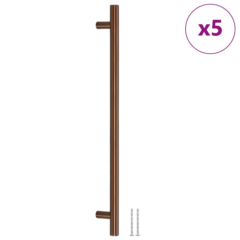 vidaXL Mânere de dulap, 5 buc., bronz, 320 mm, oțel inoxidabil vidaXL Mânere de dulap, 5 buc., bronz, 320 mm, oțel inoxidabil