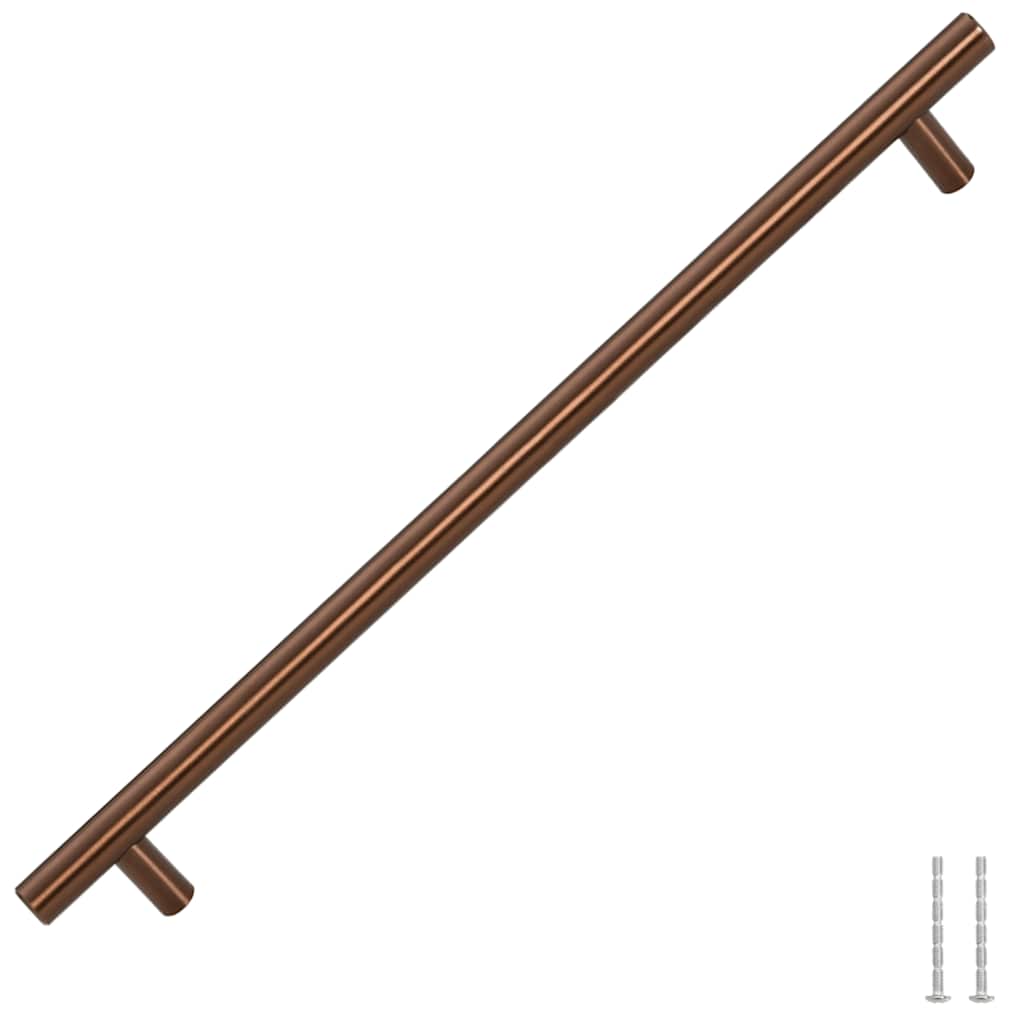 vidaXL Mânere de dulap, 5 buc., bronz, 320 mm, oțel inoxidabil vidaXL Mânere de dulap, 5 buc., bronz, 320 mm, oțel inoxidabil