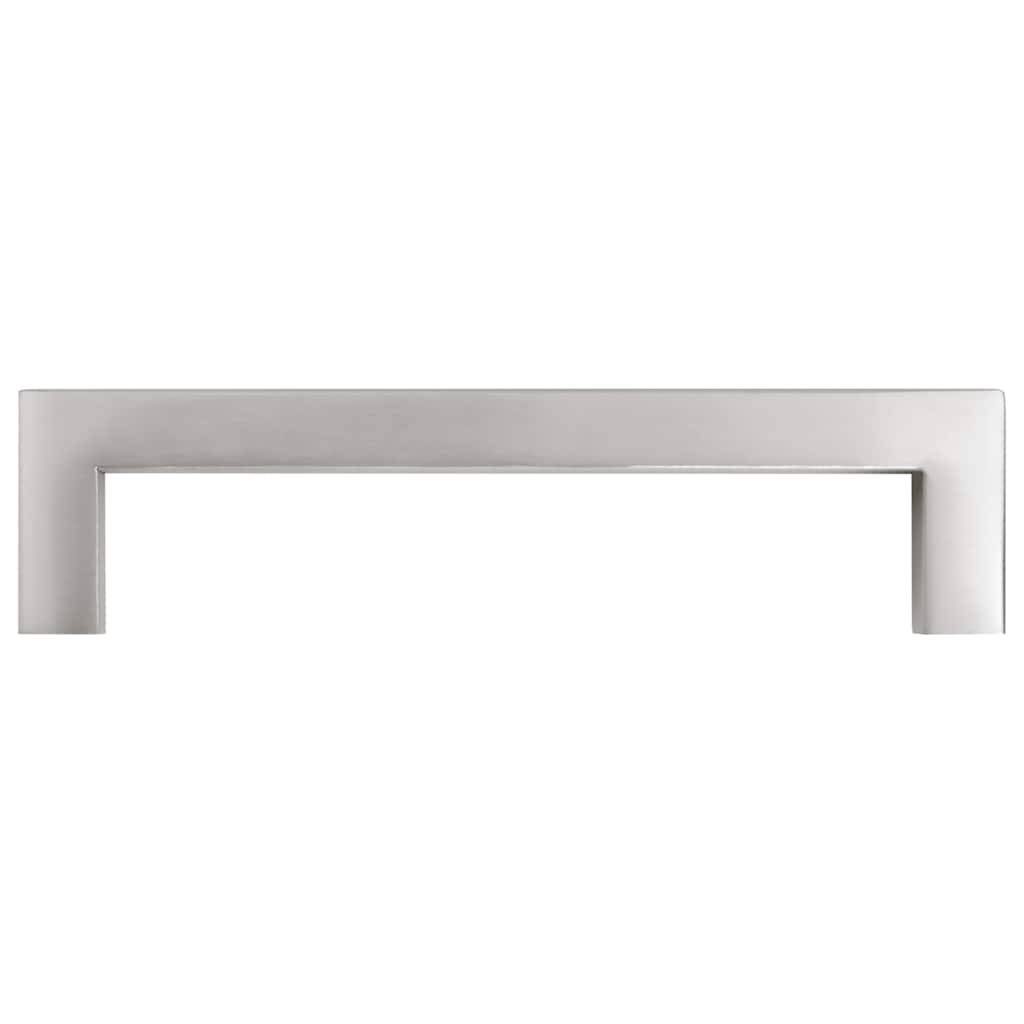 vidaXL Mânere de dulap, 10 buc., argintiu, 128 mm, oțel inoxidabil vidaXL Mânere de dulap, 10 buc., argintiu, 128 mm, oțel inoxidabil