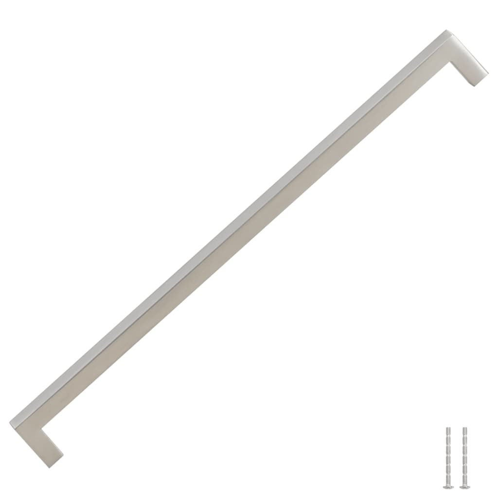 vidaXL Mânere de dulap, 5 buc., argintiu, 320 mm, oțel inoxidabil vidaXL Mânere de dulap, 5 buc., argintiu, 320 mm, oțel inoxidabil