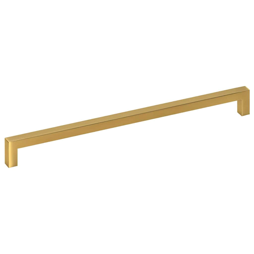 vidaXL Mânere de dulap, 5 buc., auriu, 320 mm, oțel inoxidabil